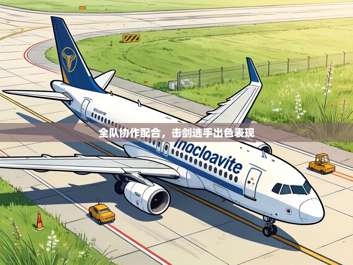 全队协作配合，击剑选手出色表现  第2张